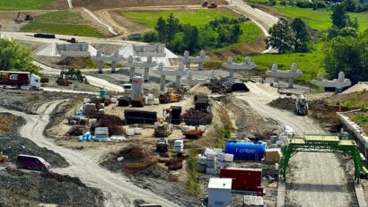 Lucrările la secțiunea Margina–Holdea a autostrăzii A1 au ajuns la un stadiu fizic de 60%
