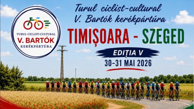 Turul ciclist-cultural Timișoara – Szeged revine la final de mai