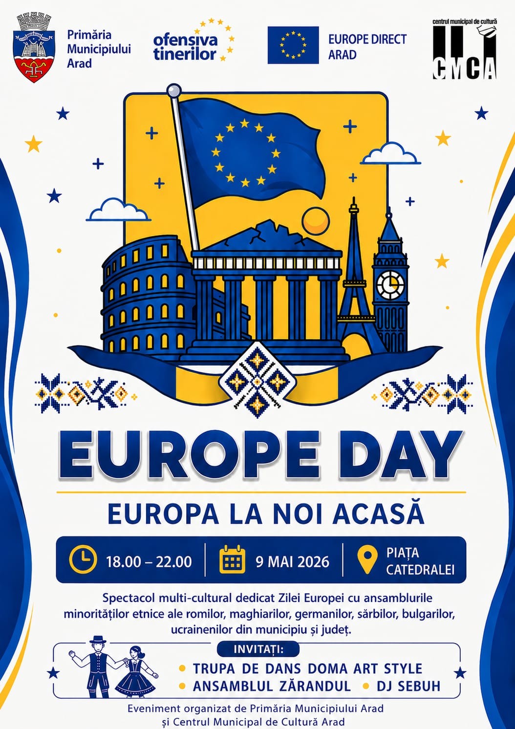 ziua europei 2026 la arad