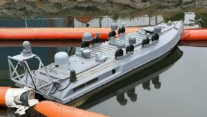 Nicușor Dan: Drona care a explodat în Portul Constanța făcea parte dintr-o operațiune militară ucraineană
