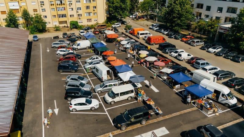 Proiect pentru piața din Lipovei: piață volantă în weekend și parcare în restul săptămânii