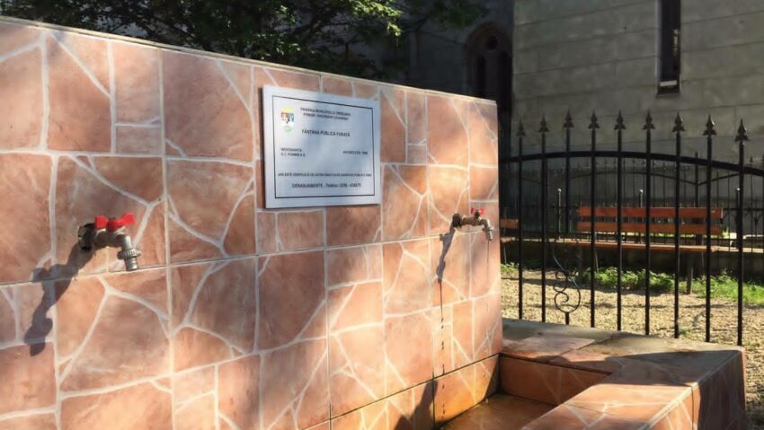 Probleme la calitatea apei în 17 fântâni publice din Timișoara