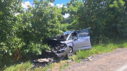 Femeie rănită într-un accident pe E70, la Șag