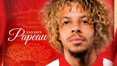 Jayson Papeau, în tricoul „Bătrânei Doamne”