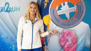 Nadia Comăneci, ambasadoarea UVT Liberty Marathon