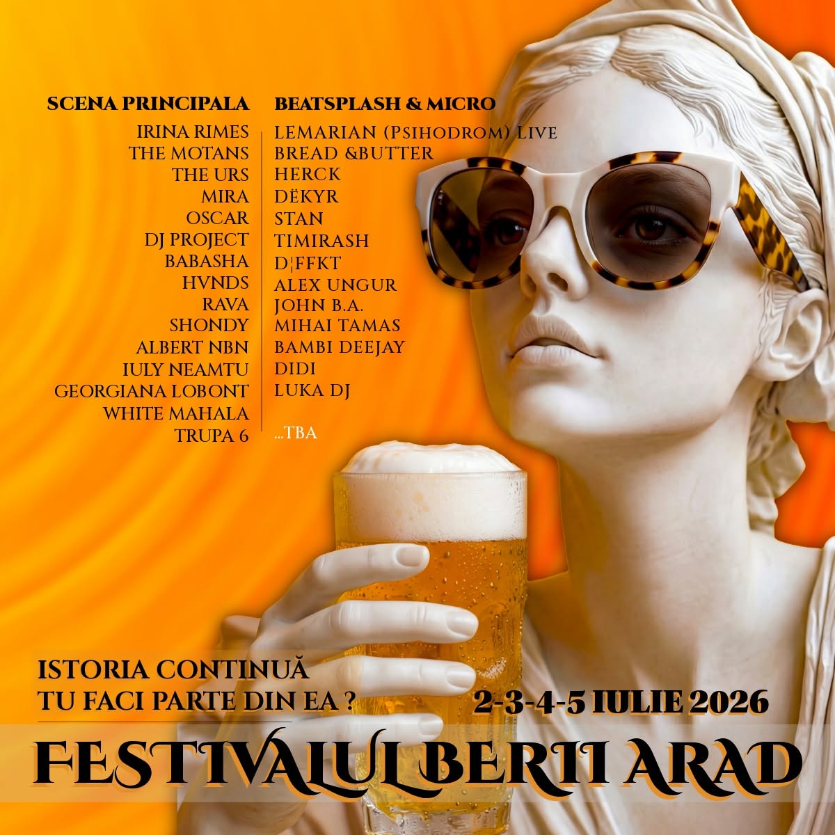 festivalul berii 2026 arad