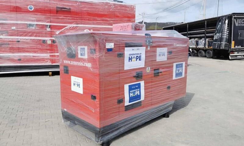 Timișoara trimite generatoare la Kiev pentru susținerea serviciilor esențiale