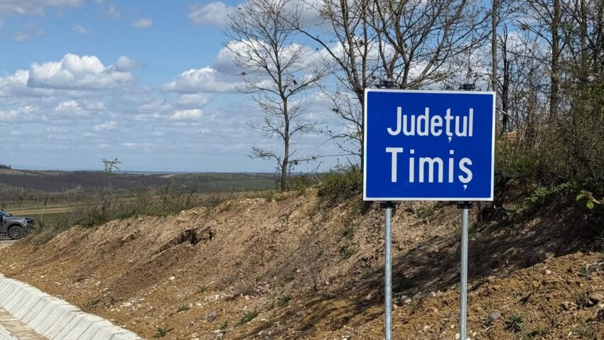 Intrările și ieșirile din Timiș, amenajate unitar. CJ pregătește un proiect de semnalizare a limitelor administrative