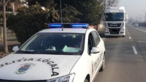 Amenzi de aproape 200.000 de lei pentru șoferii de camioane care au ignorat restricțiile din Timișoara