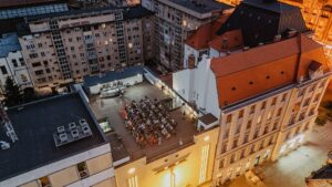 Silent Reading Party pe acoperișul Cinema Studio din Timișoara