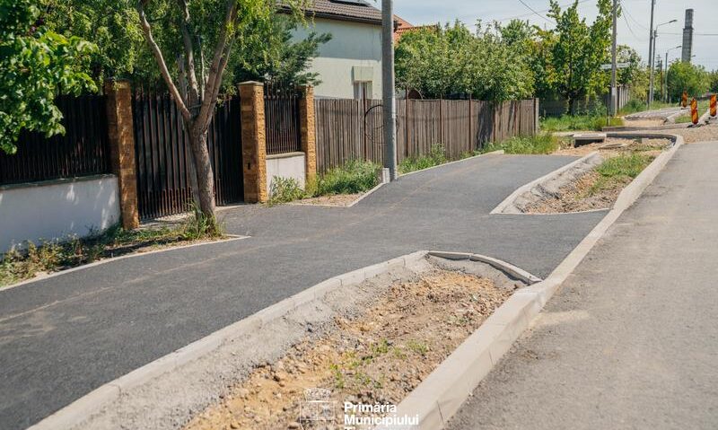 Străzi modernizate în zona Blașcovici
