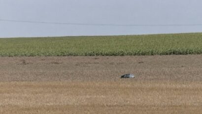 Dronă intrată în spațiul aerian al României, doborâtă de un F-16 românesc în județul Buzău