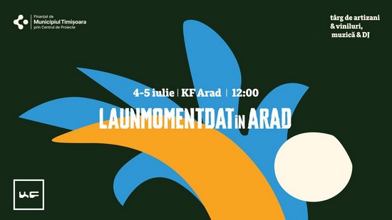 Launmomentdat în Arad: muzică, târg de artizani și viniluri