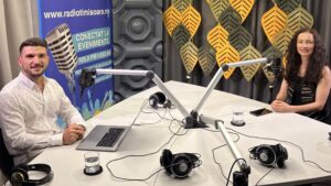 Paula Hriscu – în studioul Radio Timișoara