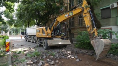 Șantierul din zona Traian se extinde. O piațetă va avea conexiune velo cu malul Begăi