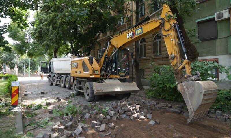 Șantierul din zona Traian se extinde. O piațetă va avea conexiune velo cu malul Begăi