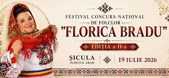 Festivalul Național-Concurs de Folclor „Florica Bradu” revine la Șicula