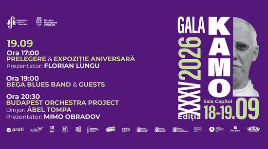 Gala KAMO, 35 de ani de jazz și blues la Timișoara