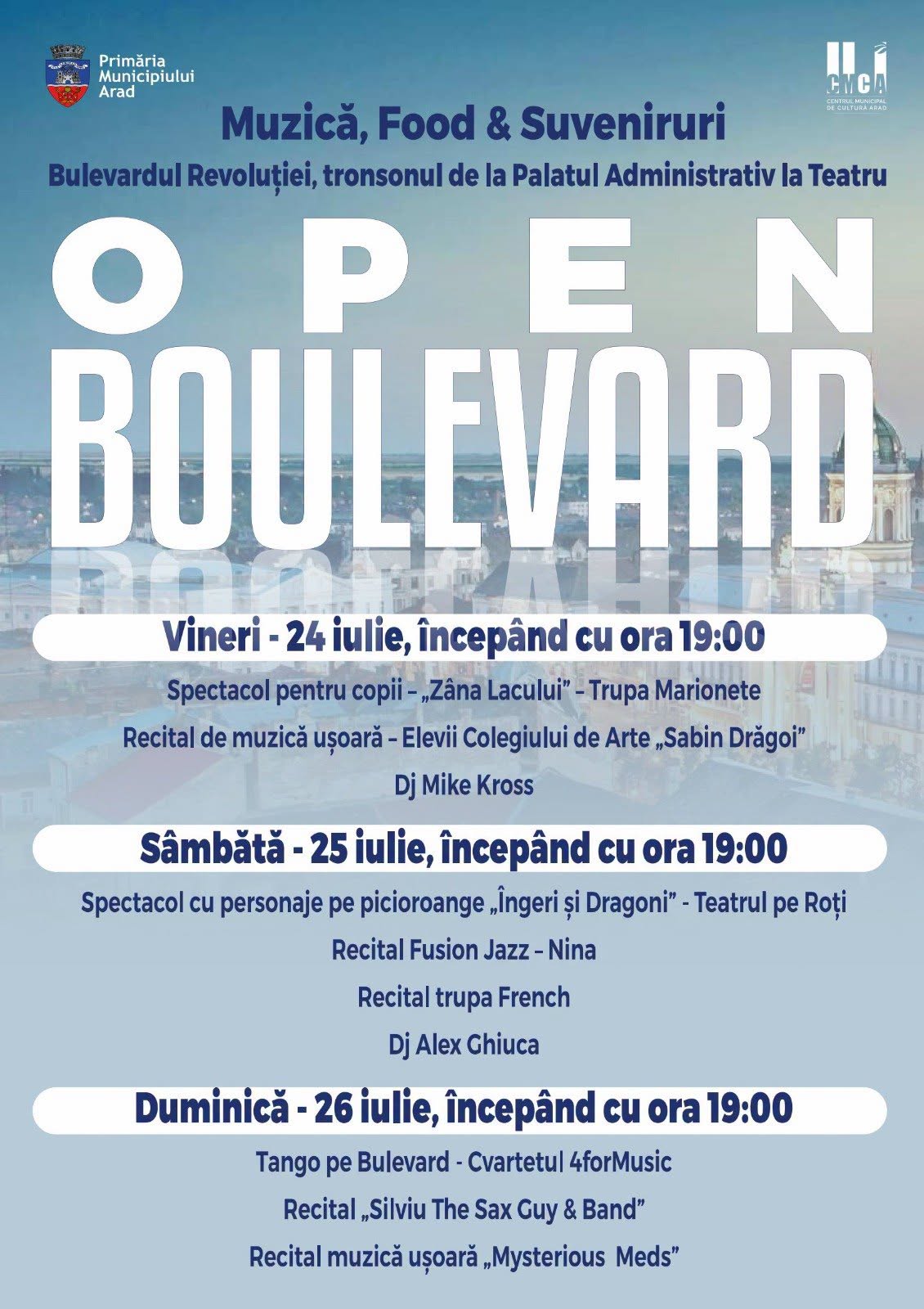 open boulevard arad 2026
