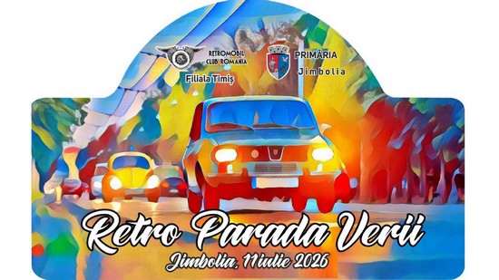 Retro Parada Verii aduce vehiculele istorice în centrul Jimboliei