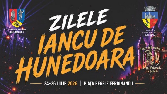 Zilele Iancu de Hunedoara 2026: Theo Rose, Alina Eremia, Carla’s Dreams și Guess Who, în programul concertelor