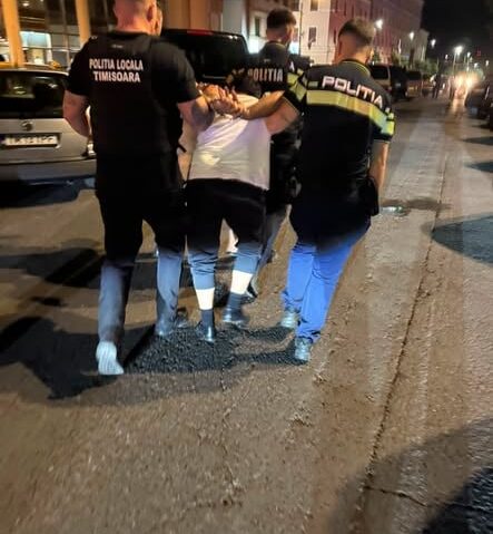 Bătaie între zeci de persoane, în Piața Victoriei din Timișoara
