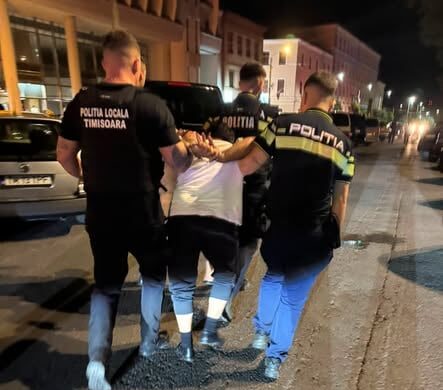 Bătaie între zeci de persoane, în Piața Victoriei din Timișoara