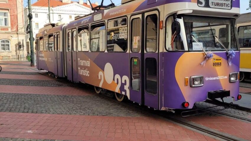 Tramvaiul turistic din Timișoara își suspendă temporar cursele