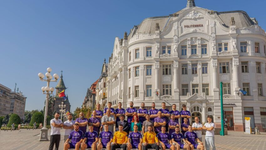 Handbaliștii alb-violeți se prezintă publicului! Începe Cupa Poli