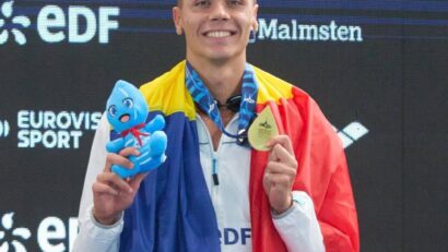 David Popovici intră în istorie! A treia „dublă” consecutivă la Campionatele Europene