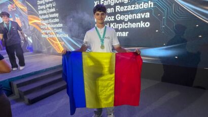 Elev din Timiș, medalie de aur la Olimpiada Internațională de Inteligență Artificială 2026