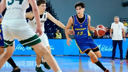 România U16, învinsă în prelungiri de Lituania la Oradea