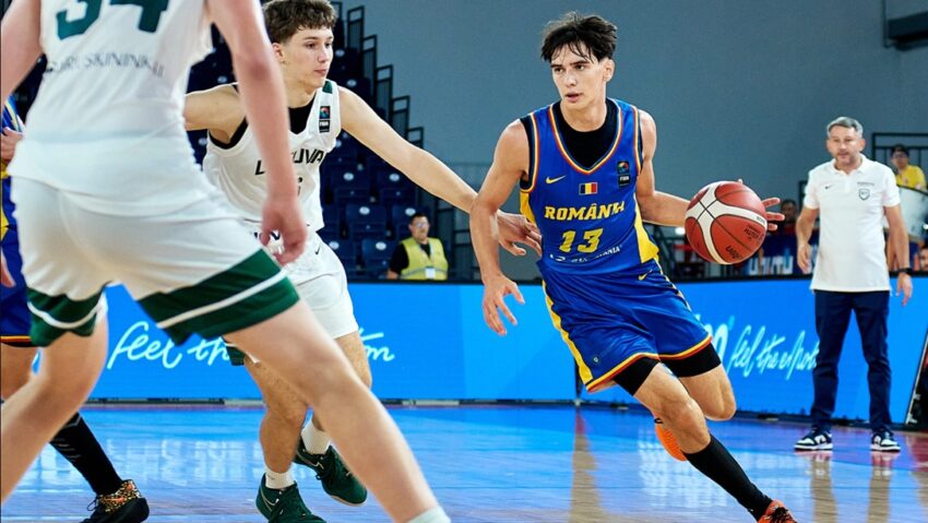România U16, învinsă în prelungiri de Lituania la Oradea