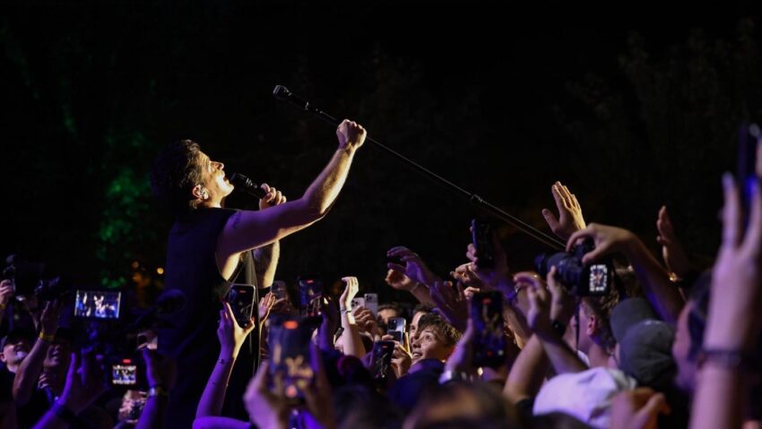 VIDEO | The Script și Irina Rimes, duet surpriză la Timișoara City Celebration