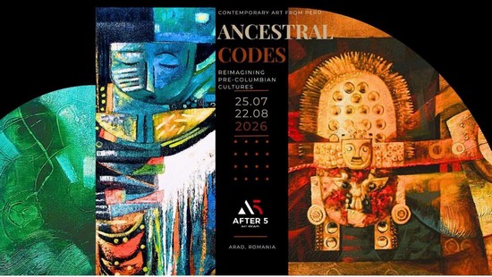 Finisajul expoziției de artă contemporană peruană „Ancestral Codes”, la Arad