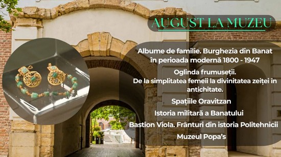 Expoziții la Muzeul Național al Banatului din Timișoara