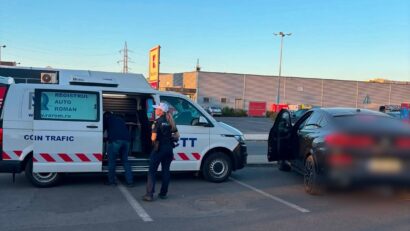 Acțiune de amploare a polițiștilor în centrul Timișoarei