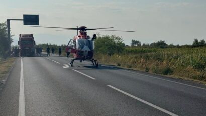 Accident grav în Timiș: un mort și șase persoane rănite