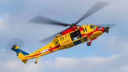 România trimite sprijin în Serbia pentru incendiile de pădure. Elicopterul Black Hawk rescEU, pregătit pentru intervenție