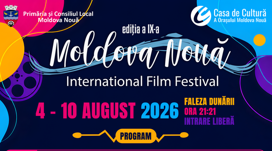 Moldova Nouă International Film Festival revine cu ce-a de-a noua ediție pe Faleza Dunării / PROGRAM