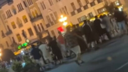 Două persoane reținute în urma scandalului din centrul Timișoarei