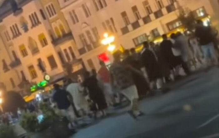 Două persoane reținute în urma scandalului din centrul Timișoarei