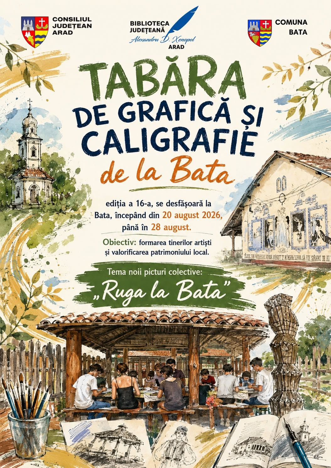 tabara caligrafie bata