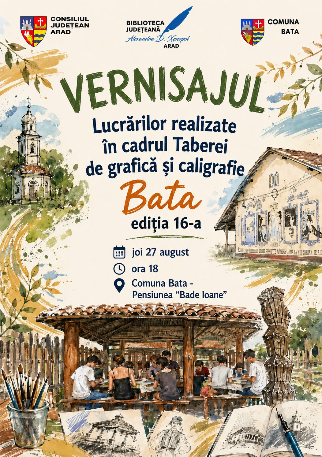 vernisaj biblioteca judeteana arad