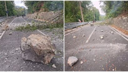 DN 67D Valea Cernei – Băile Herculane rămâne închis