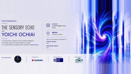 Yoichi Ochiai, vizionar al „Digital Nature”, vine la Timișoara pentru performance-ul „The Sensory Echo”