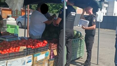Falși producători scoși din piețele din Timișoara de Poliția Locală