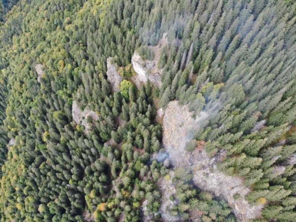 Focare noi de incendiu, identificate în zona Cheile Buții din Retezat