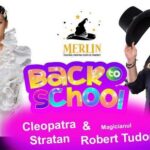 „Back to School”, spectacol pentru copii cu magicianul Robert Tudor și Cleopatra Stratan, la Timișoara