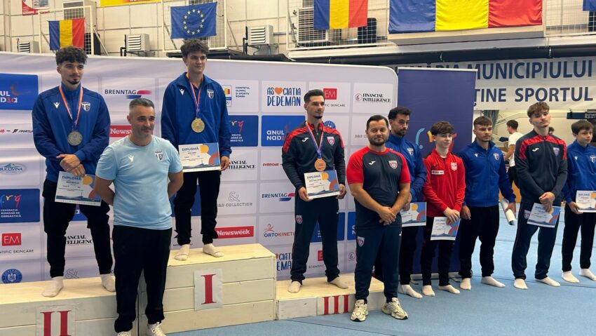 Gimnaștii de la CSM Lugoj, bilanț remarcabil la Galați